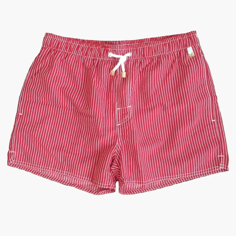 Short de bain homme à rayures style marin – Idéal plage et été - Image 3