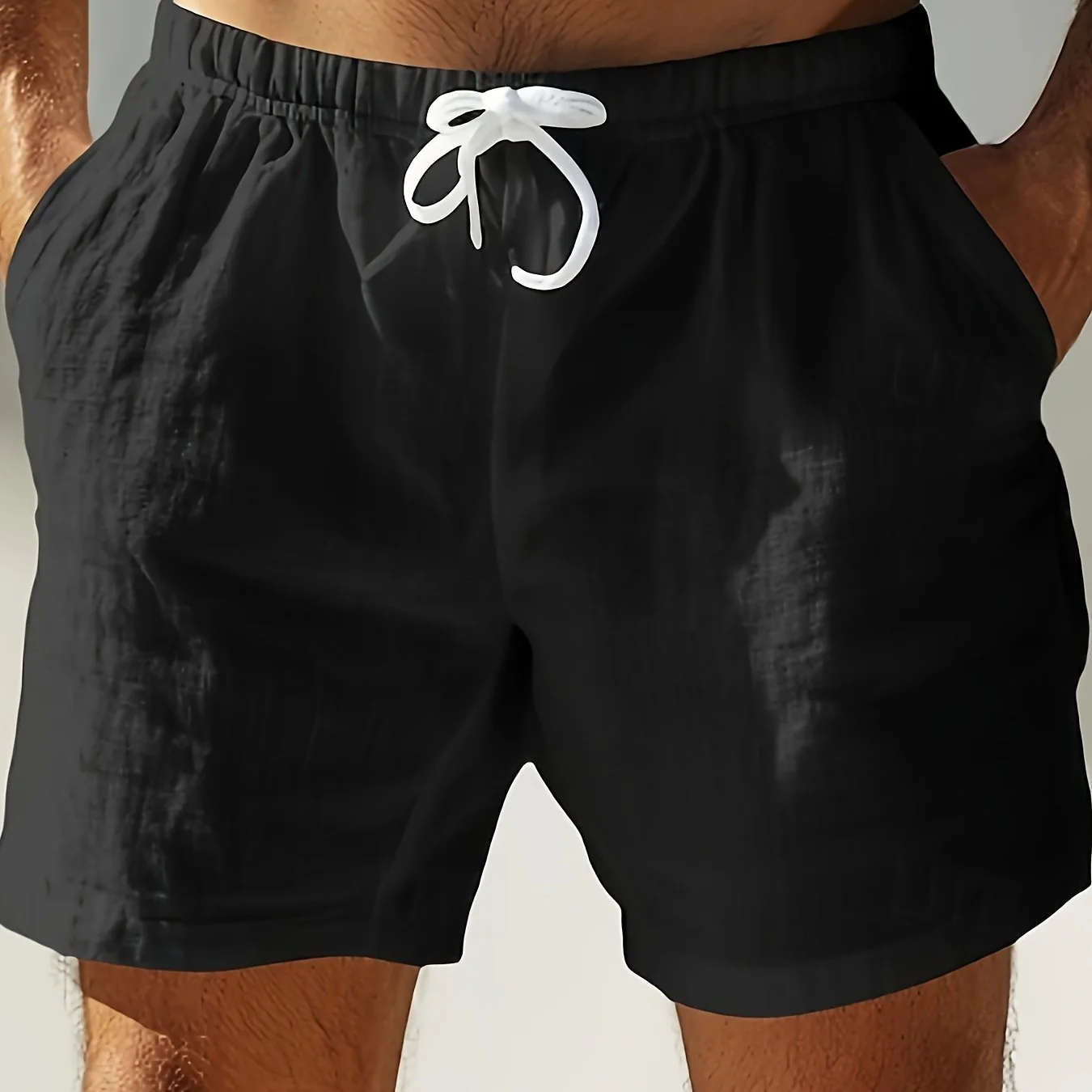 Short de bain homme style décontracté avec cordon ajustable pour plage ou piscine - Image 12
