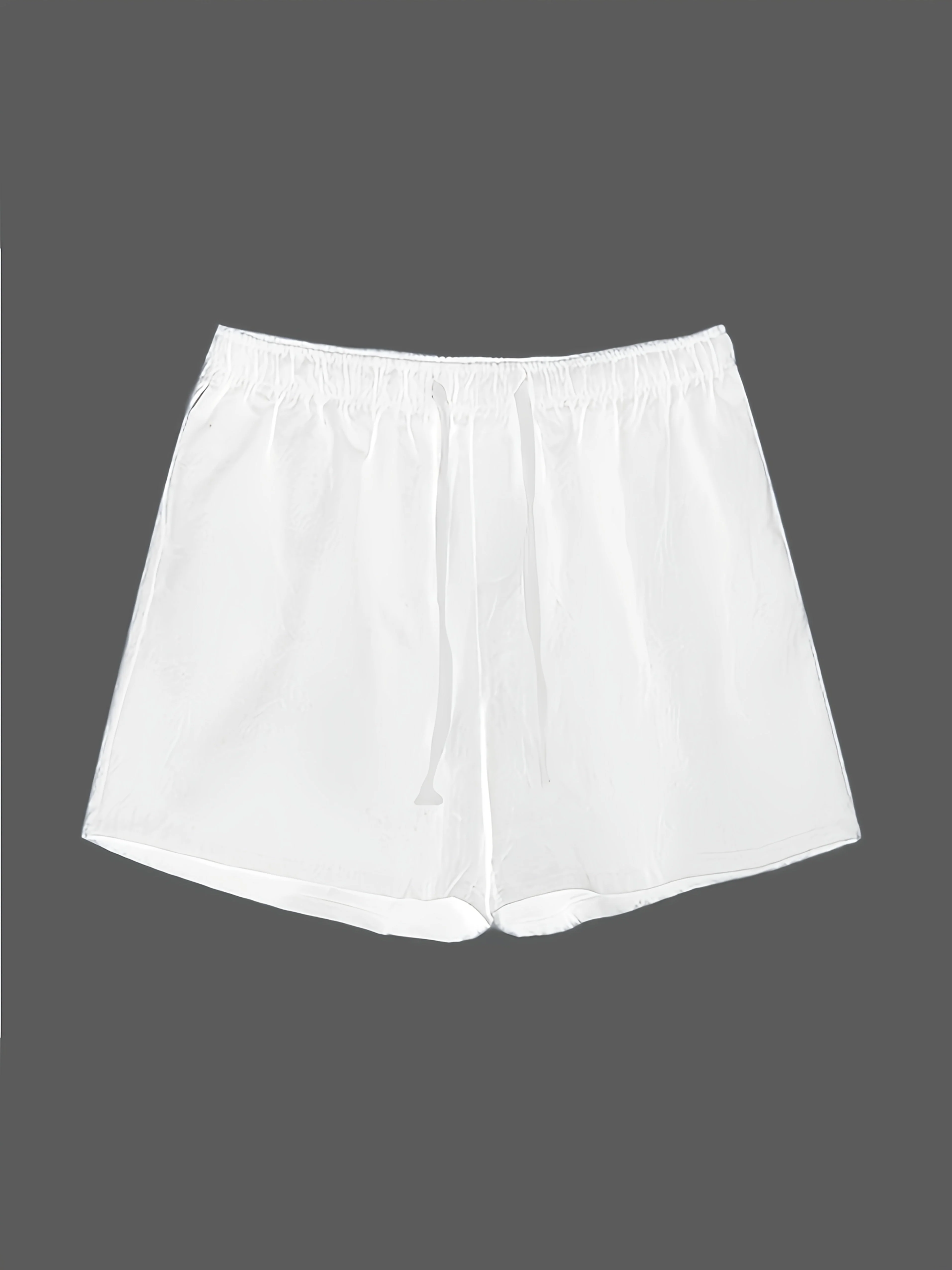 Short de bain homme style décontracté avec cordon ajustable pour plage ou piscine - Image 4
