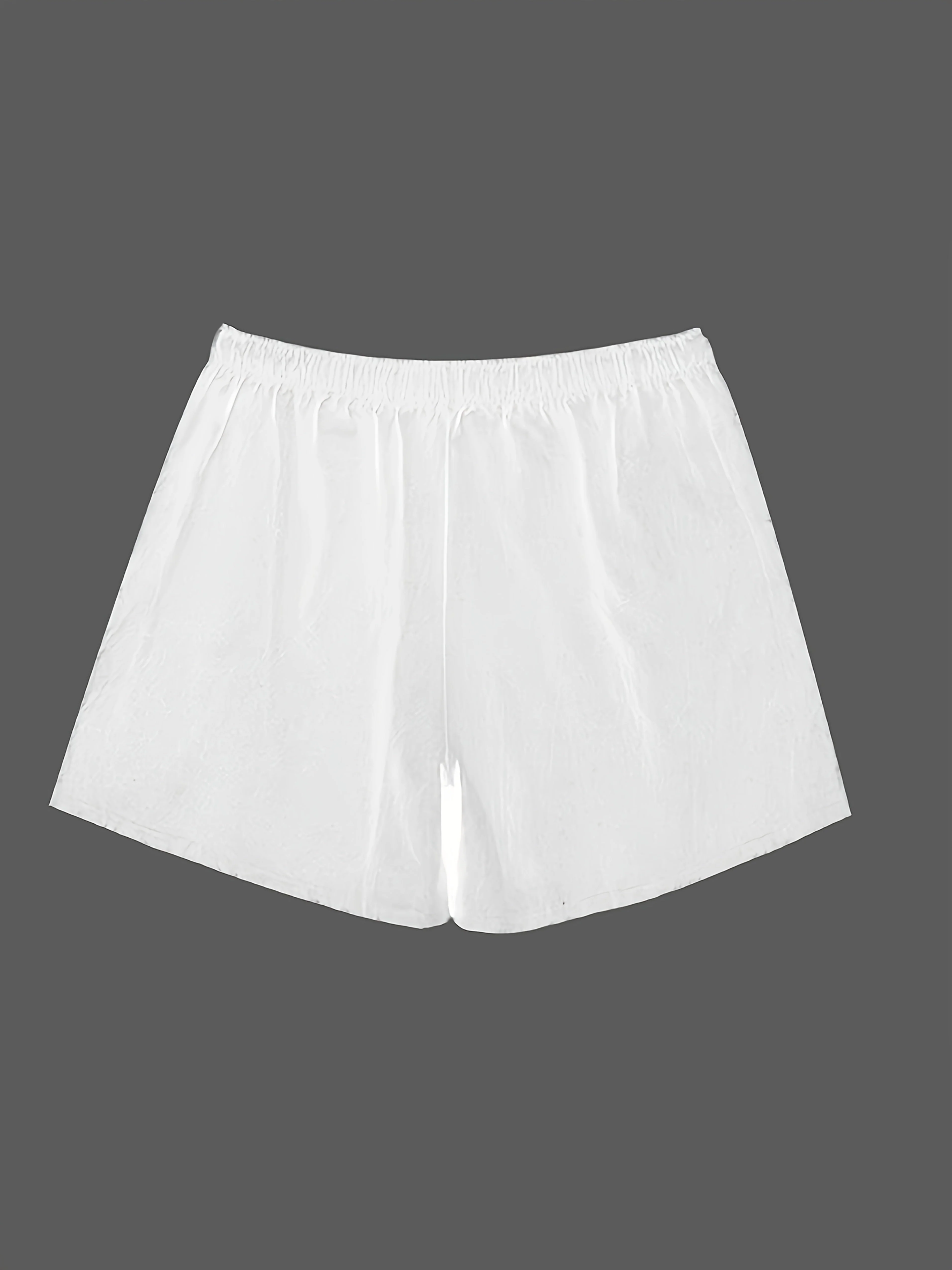 Short de bain homme style décontracté avec cordon ajustable pour plage ou piscine - Image 6