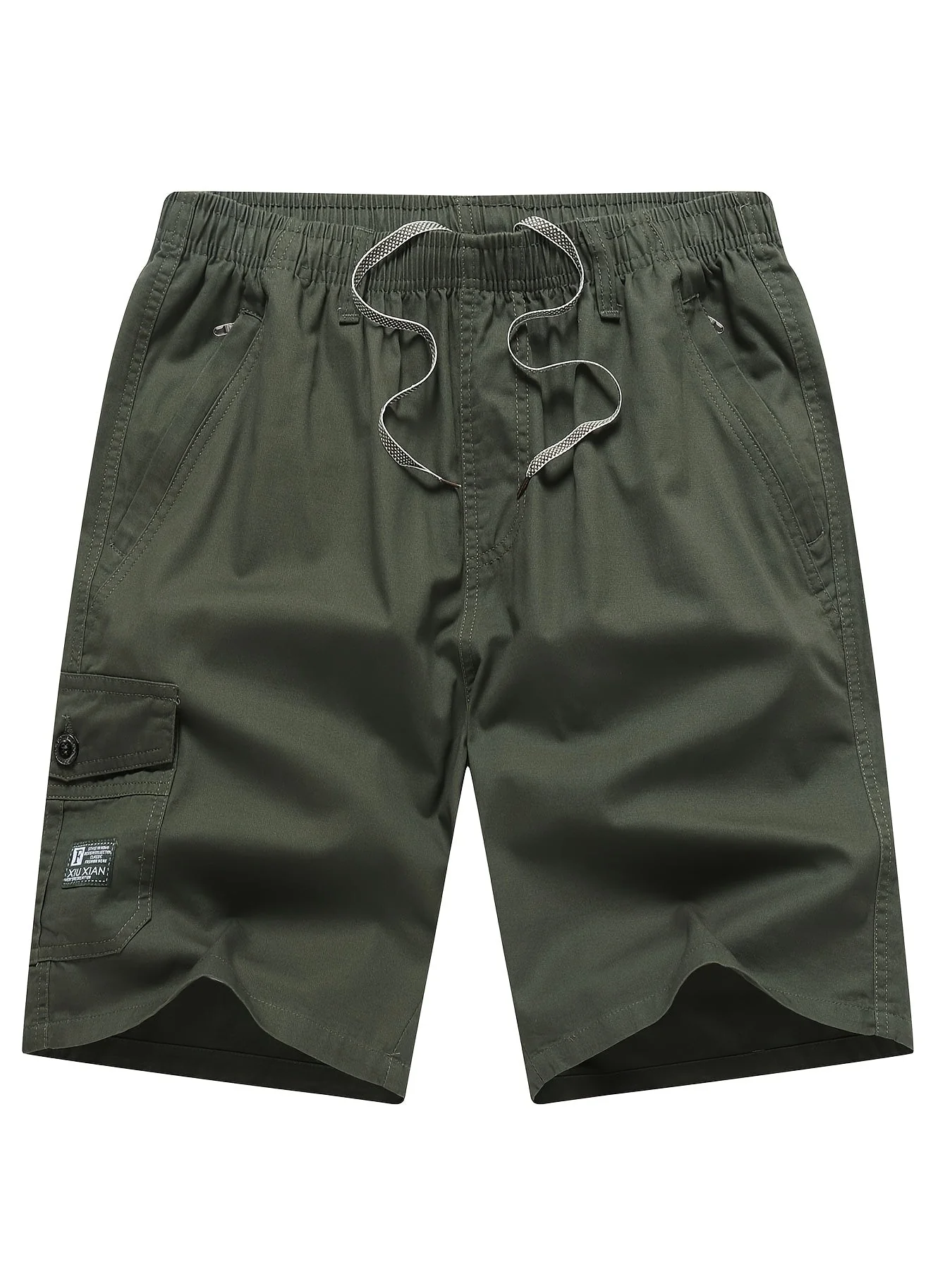 Short Cargo Décontracté Homme Multi-poches pour Usage Quotidien et Loisirs - Image 8