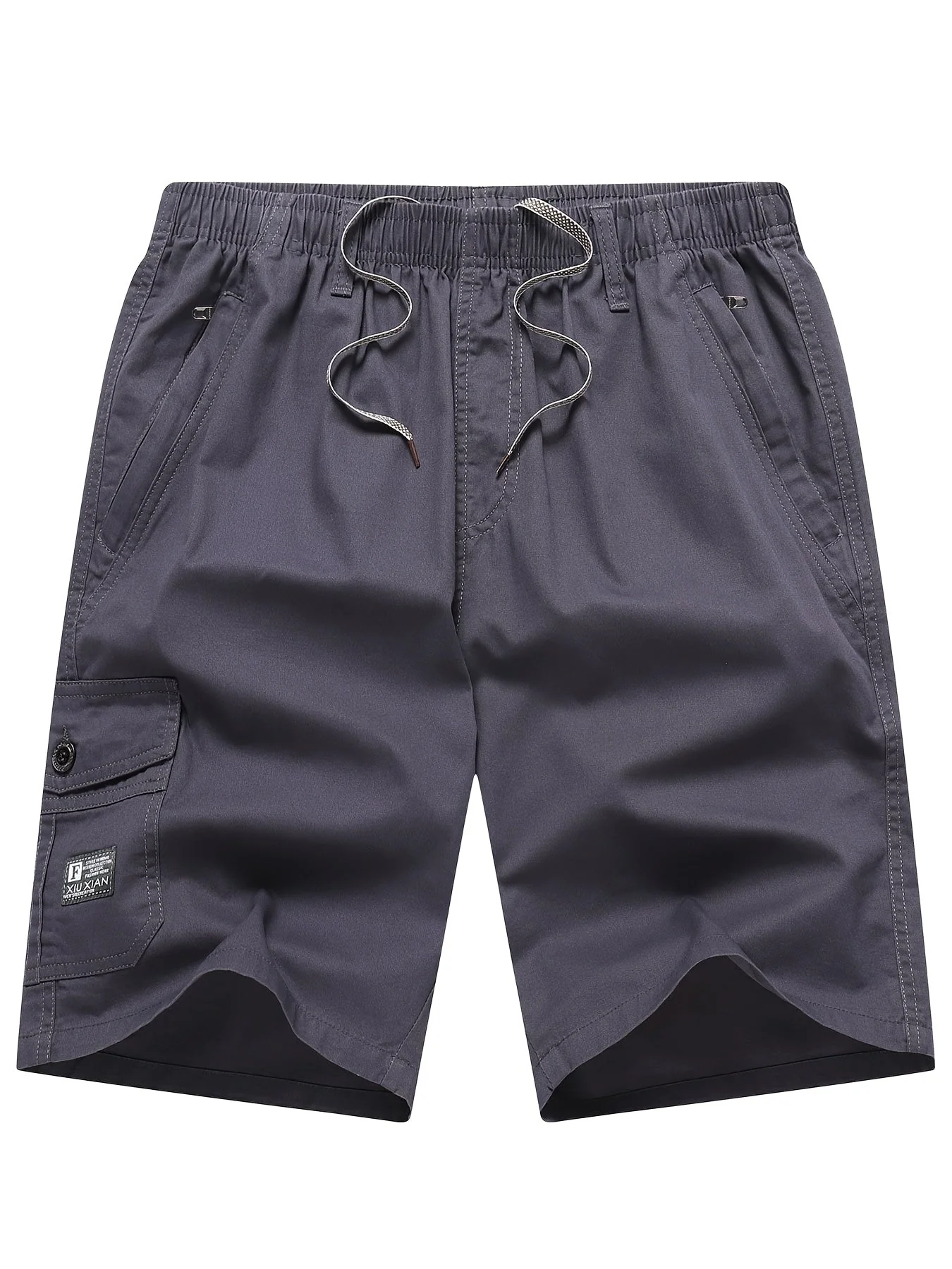 Short Cargo Décontracté Homme Multi-poches pour Usage Quotidien et Loisirs - Image 9