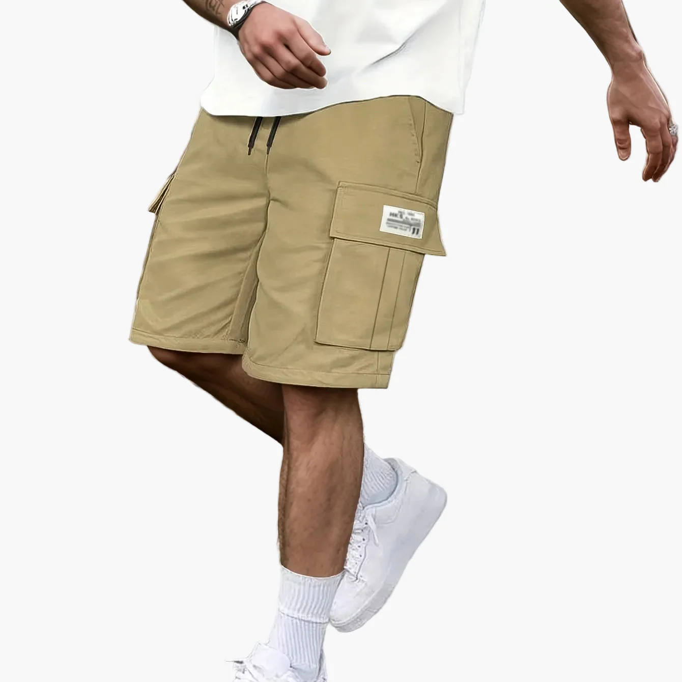 Short cargo décontracté pour homme avec poches multiples – Style urbain polyvalent - Image 15