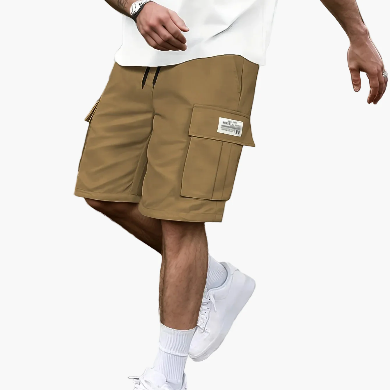 Short cargo décontracté pour homme avec poches multiples – Style urbain polyvalent - Image 16