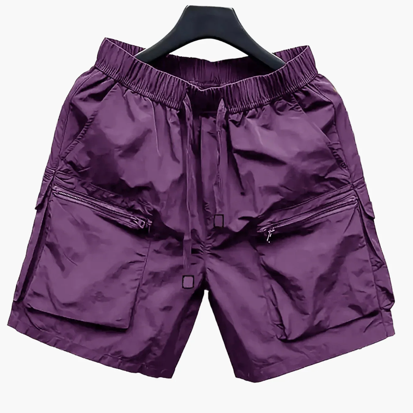 Short cargo décontracté pour homme avec poches zippées style urbain - Image 11