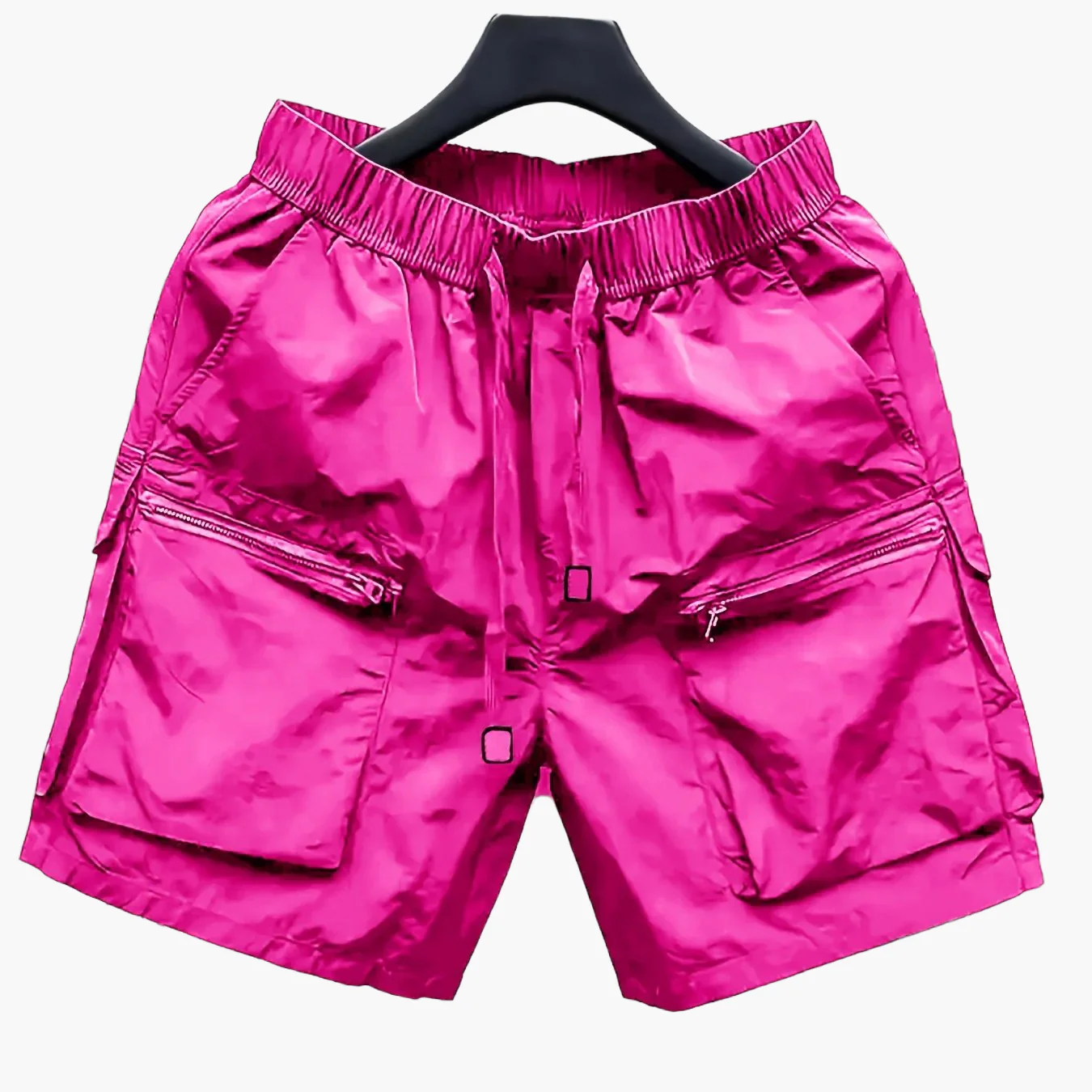 Short cargo décontracté pour homme avec poches zippées style urbain - Image 12