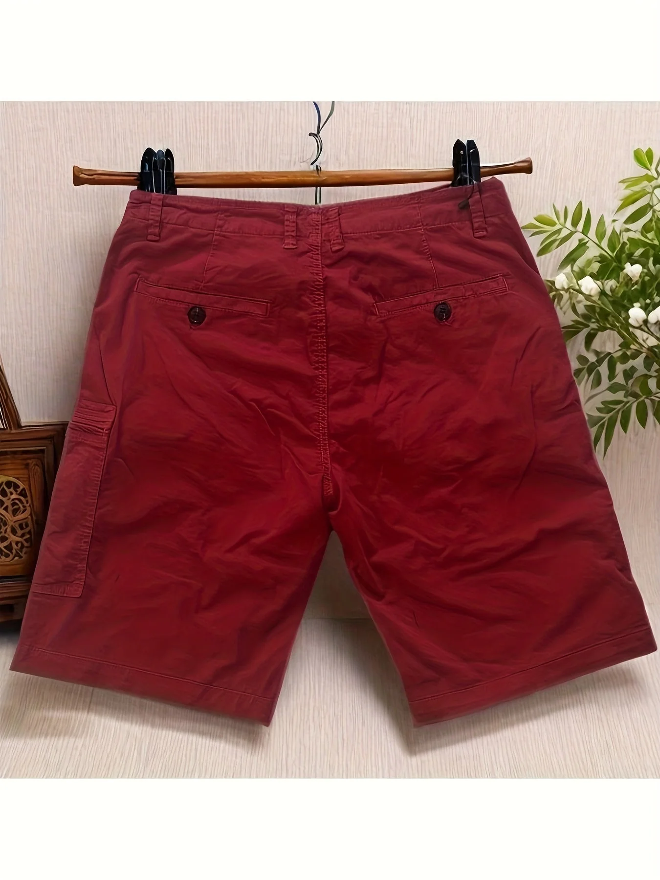 Short cargo décontracté pour homme style utilitaire - Idéal pour les loisirs et les week-ends - Image 3