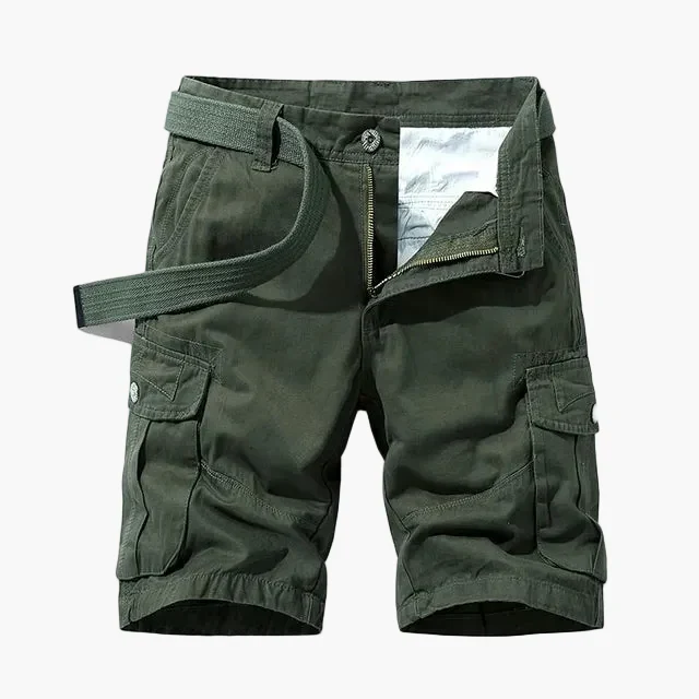 Short cargo décontracté multi-poches homme - Style urbain et fonctionnel pour l'aventure et le quotidien - Image 4