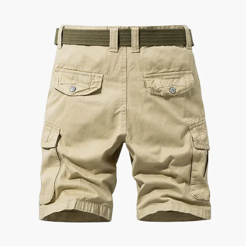 Short cargo décontracté multi-poches homme - Style urbain et fonctionnel pour l'aventure et le quotidien - Image 6