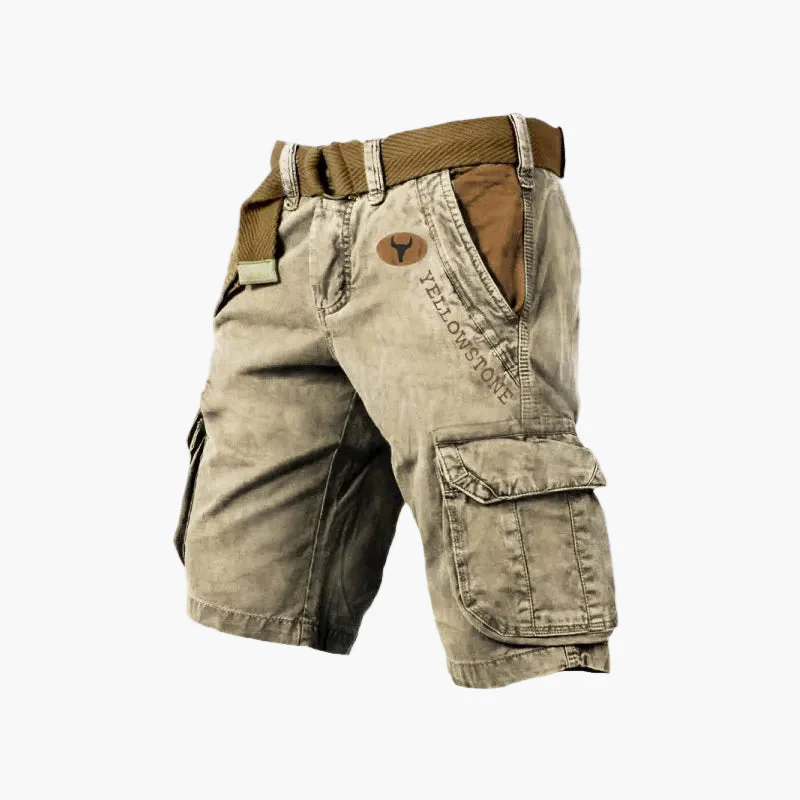 Short cargo homme style aventure polyvalent pour activités extérieures et loisirs - Image 3