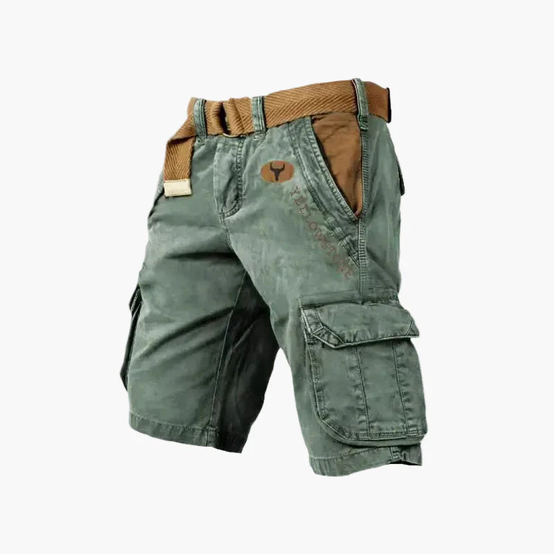 Short cargo homme style aventure polyvalent pour activités extérieures et loisirs - Image 4