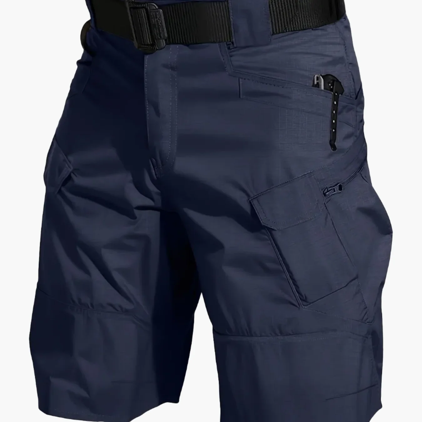 Short cargo tactique pour homme, style outdoor polyvalent, idéal randonnée et activités extérieures - Image 14