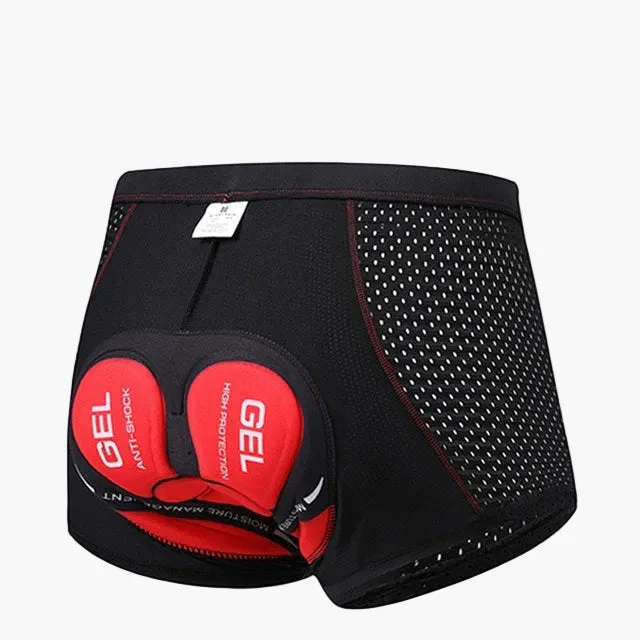 Short de cyclisme homme rembourré gel 5D respirant anti-choc pour longues distances - Image 6