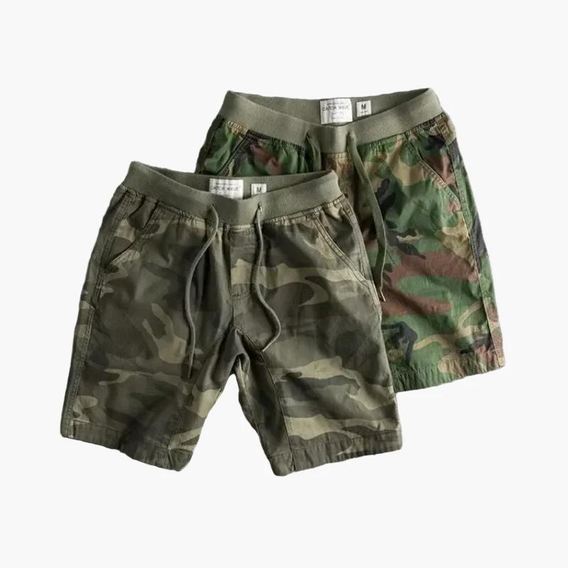 Short de sport camouflage homme style urbain polyvalent - Image 4
