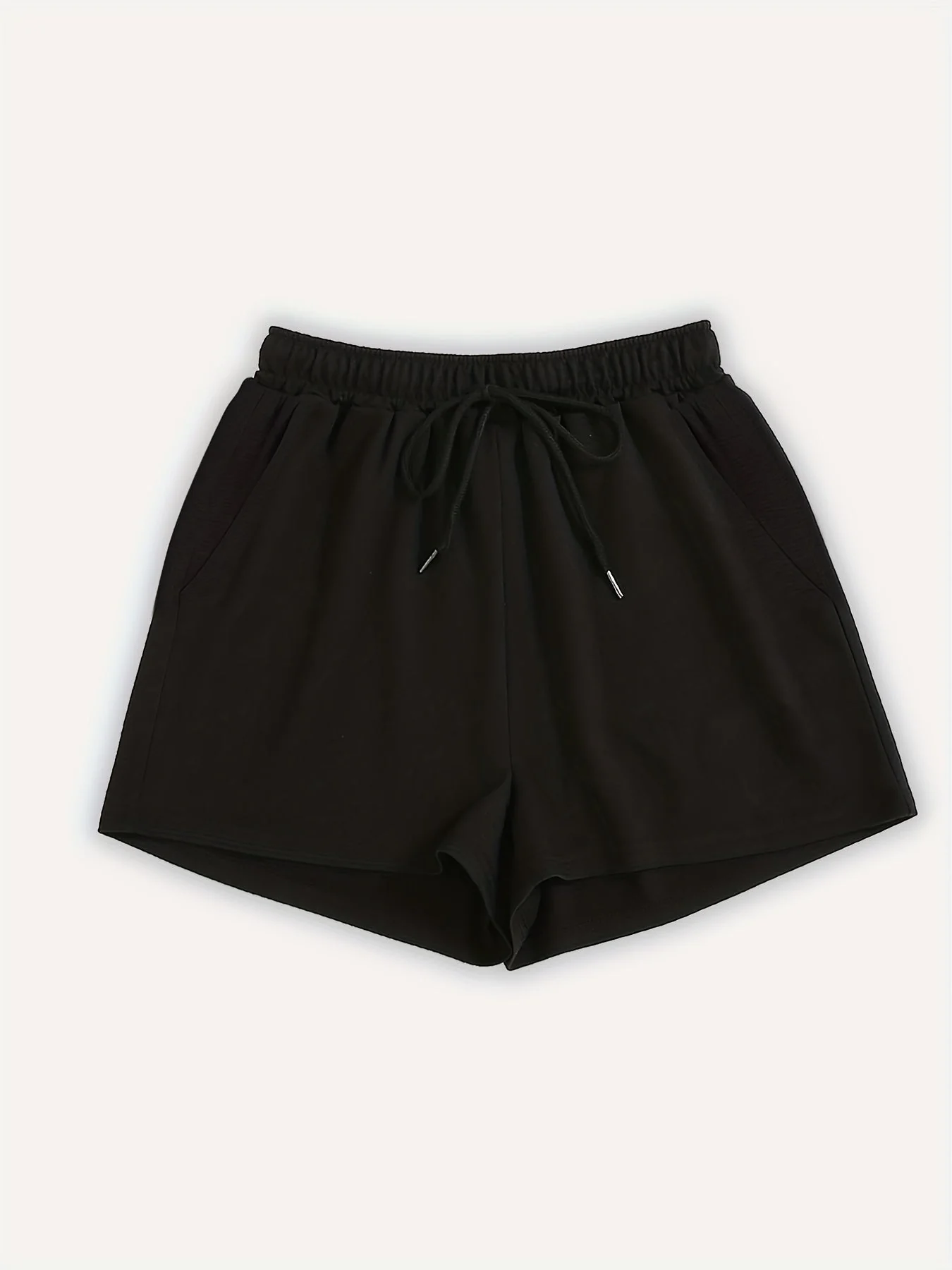 Short de sport décontracté pour femme avec taille élastique et cordon, idéal pour l'été et les loisirs - Image 9