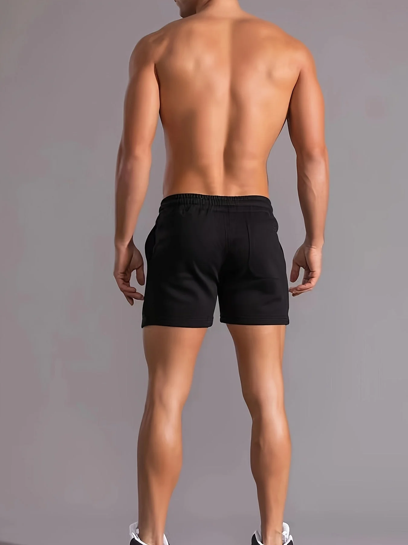 Short de sport pour homme ajusté style urbain fitness - Image 10