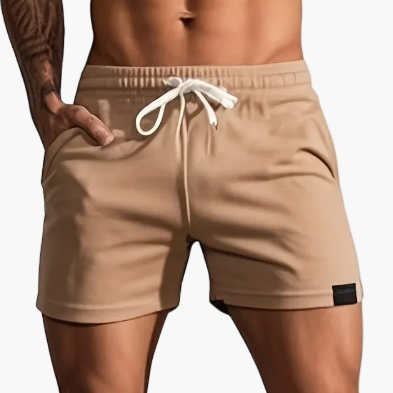 Short de sport pour homme ajusté style urbain fitness - Image 12