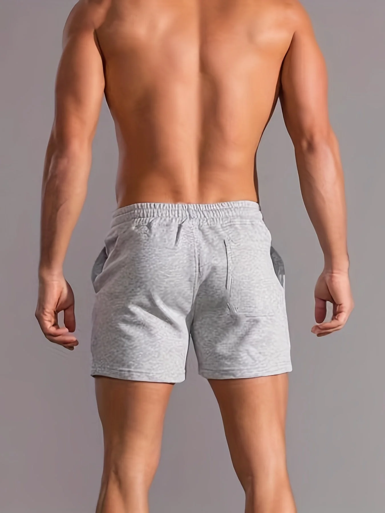 Short de sport pour homme ajusté style urbain fitness - Image 6