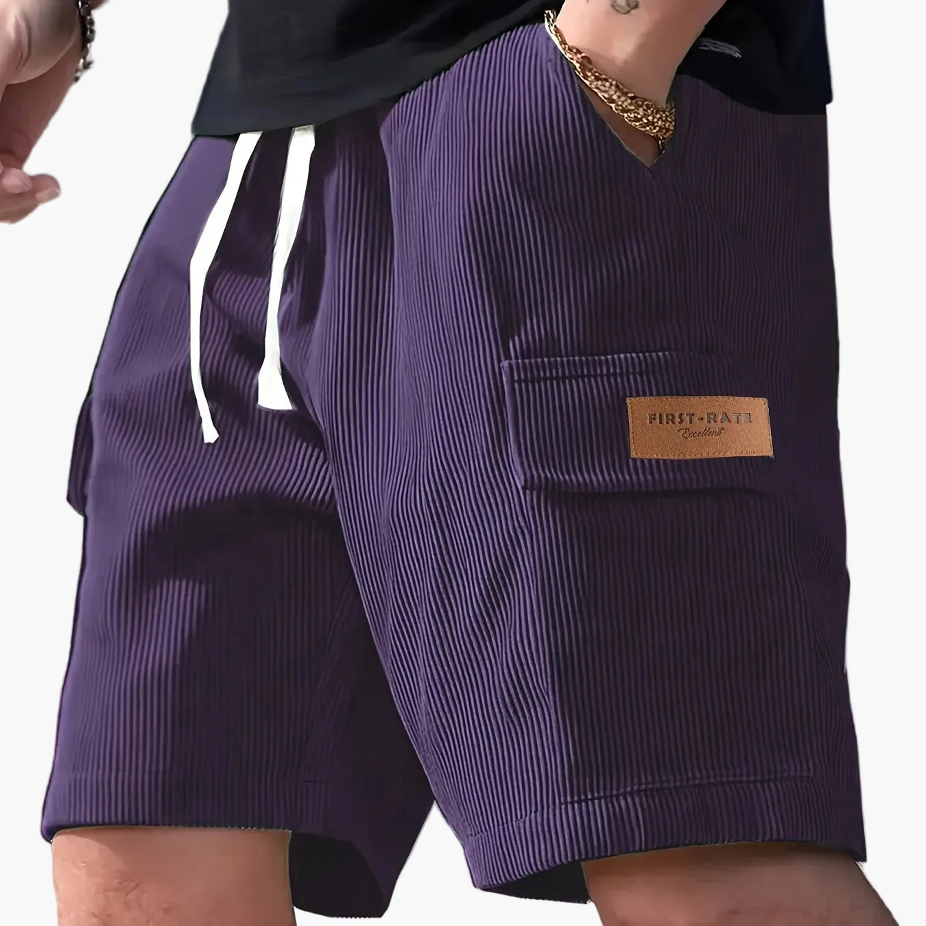 Short décontracté homme style urbain pour usage quotidien et loisirs - Image 15