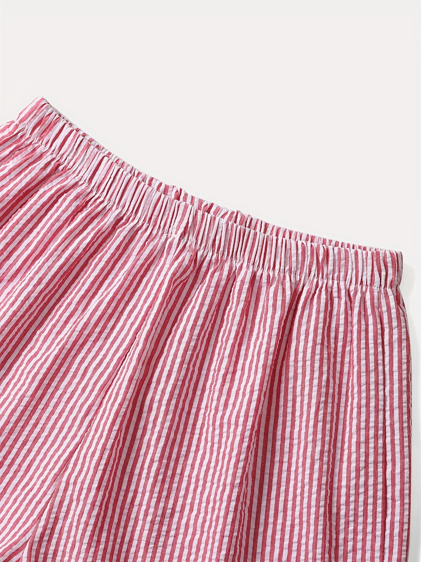 Short élégant à rayures pour femme, style décontracté idéal pour l'été - Image 10