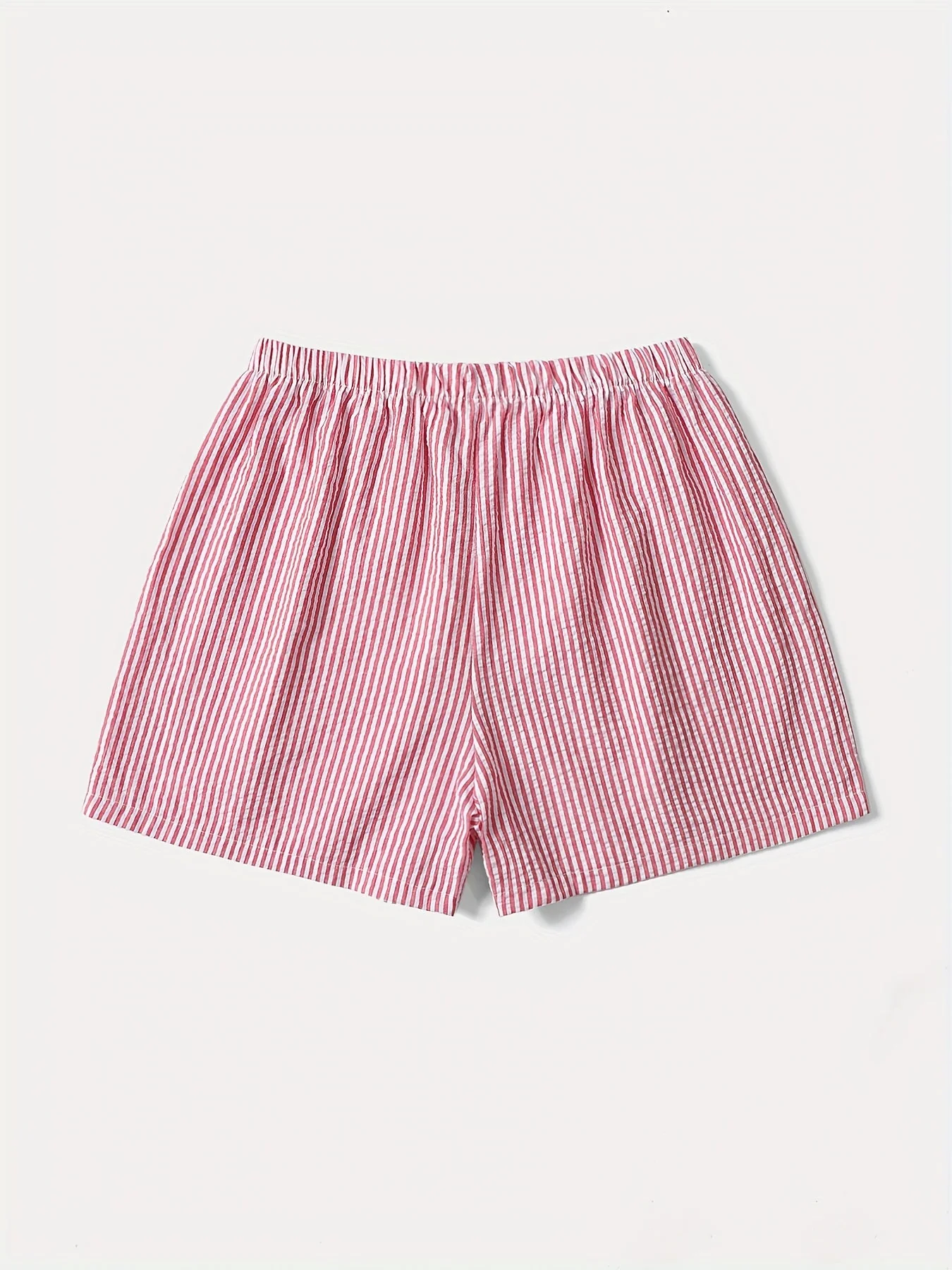 Short élégant à rayures pour femme, style décontracté idéal pour l'été - Image 6