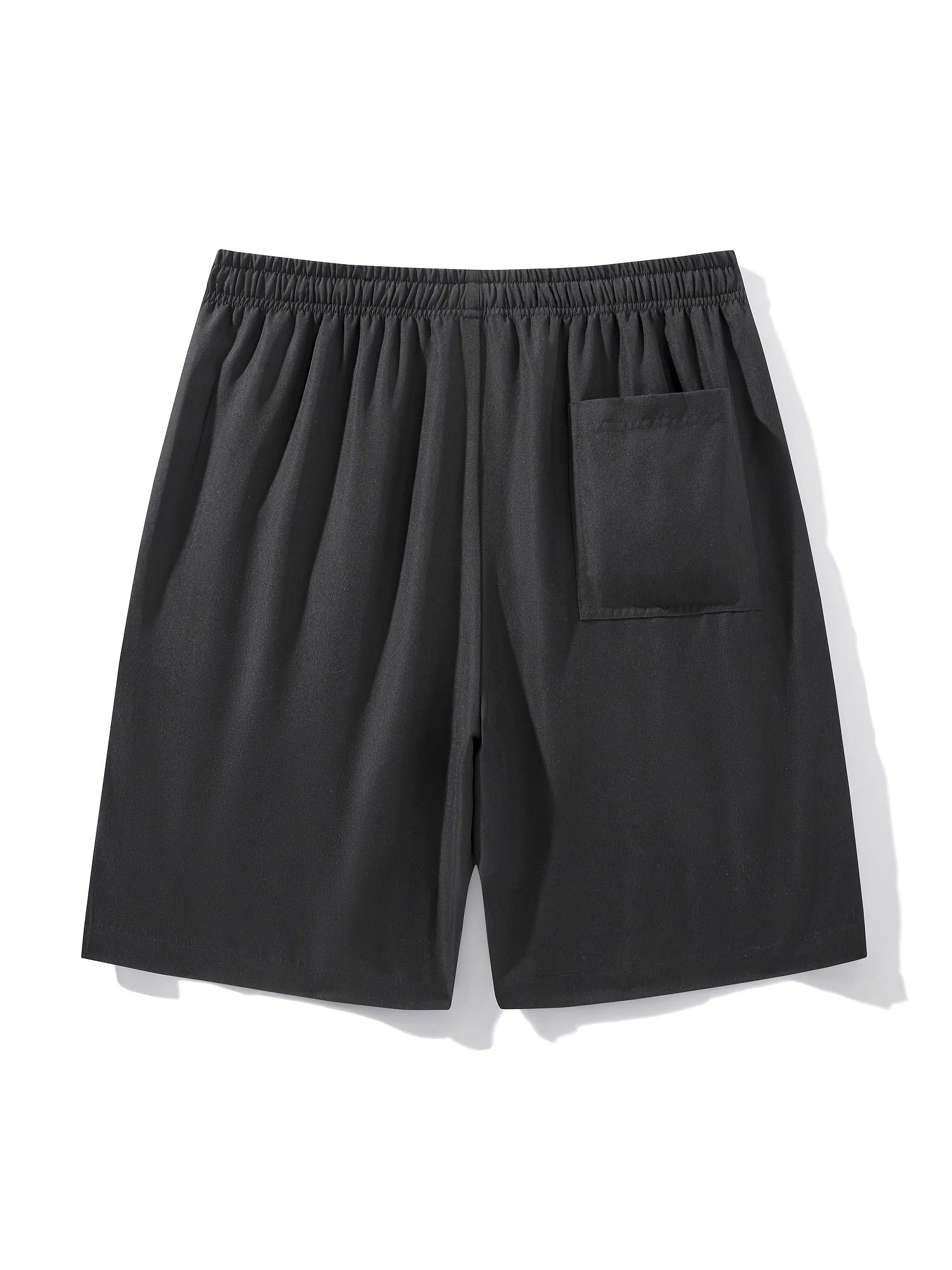 Short de sport homme multi-poches à fermeture éclair, style décontracté pour activités sportives et plein air - Image 3