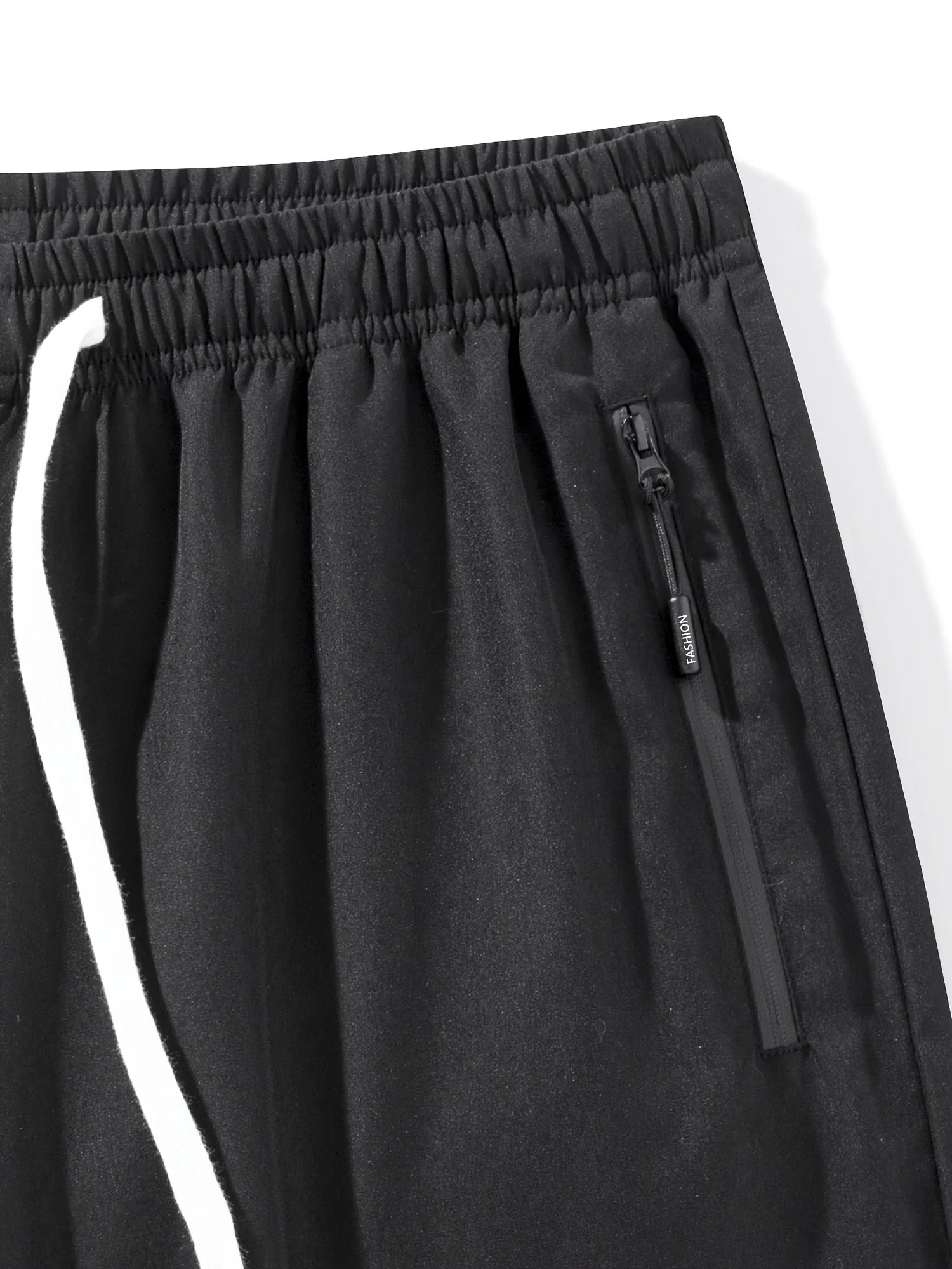 Short de sport homme multi-poches à fermeture éclair, style décontracté pour activités sportives et plein air - Image 5
