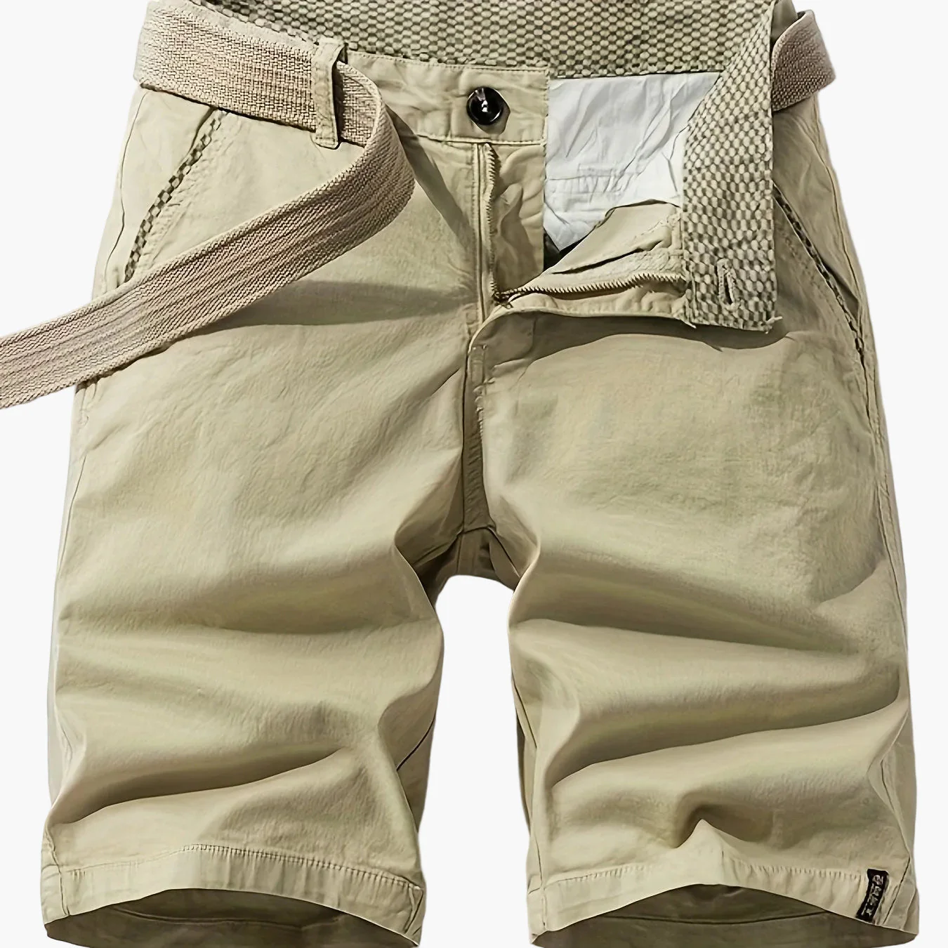 Shorts casuals pour homme avec ceinture – style décontracté été - Image 11