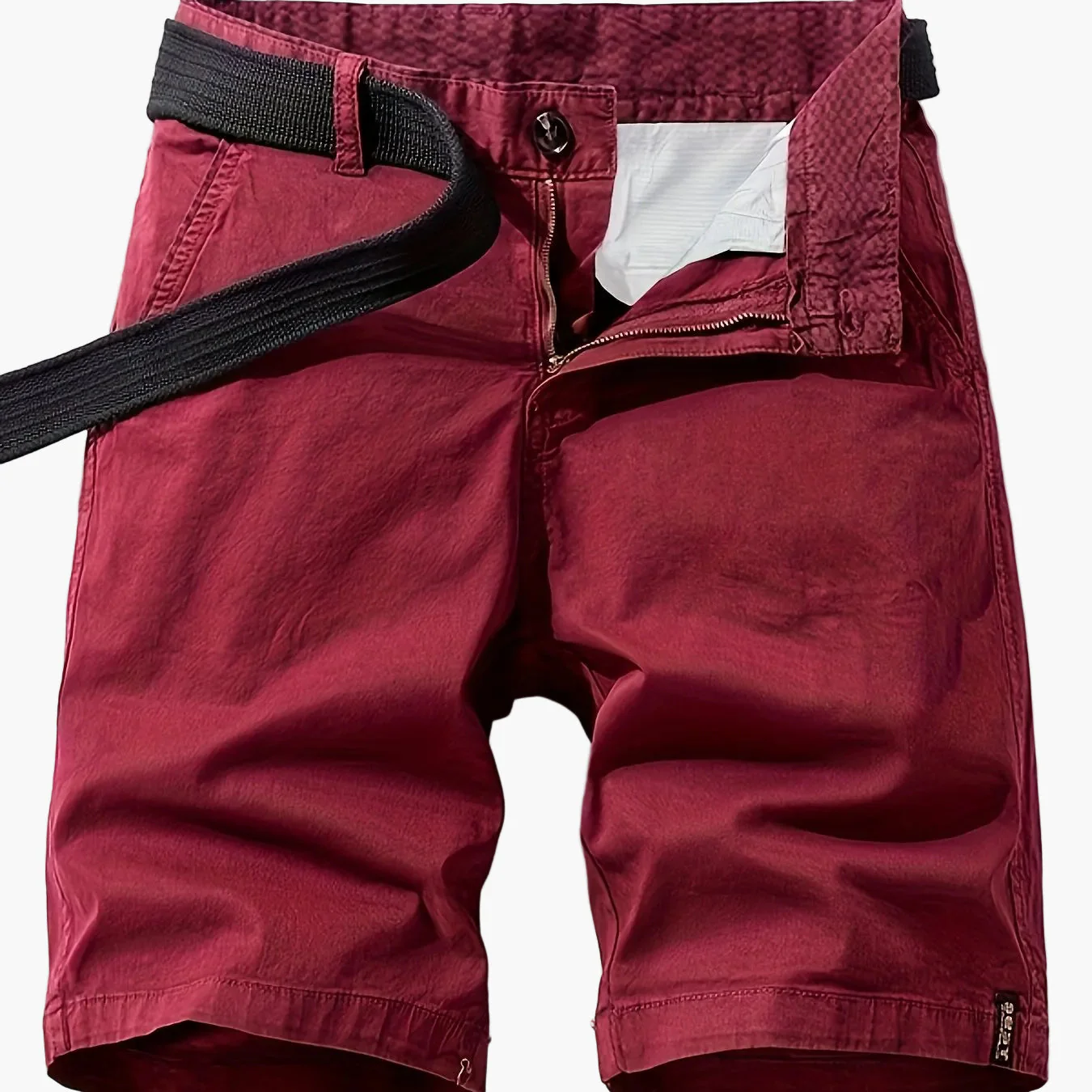 Shorts casuals pour homme avec ceinture – style décontracté été - Image 13