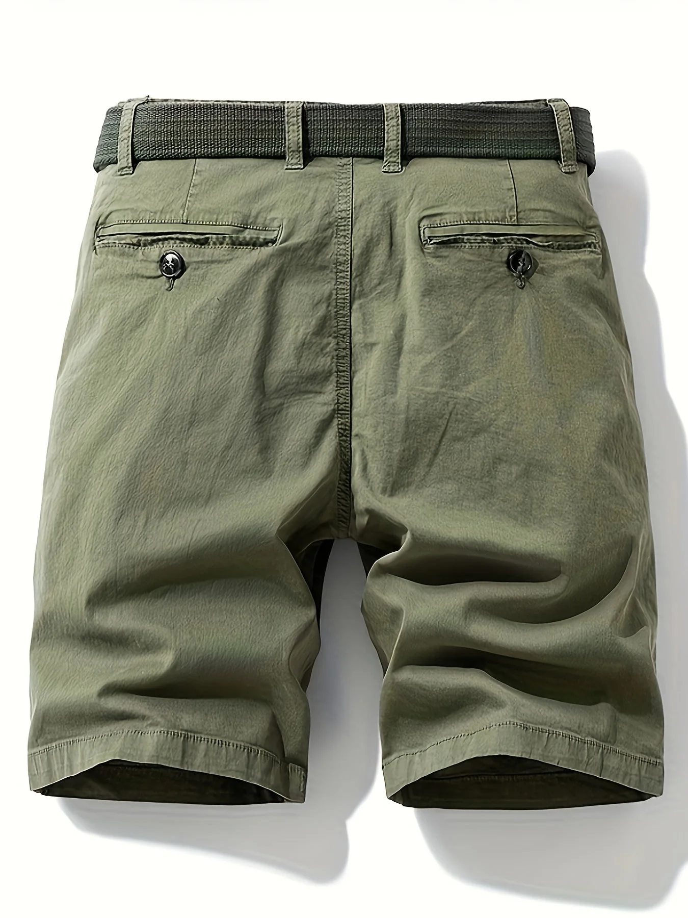Shorts casuals pour homme avec ceinture – style décontracté été - Image 6
