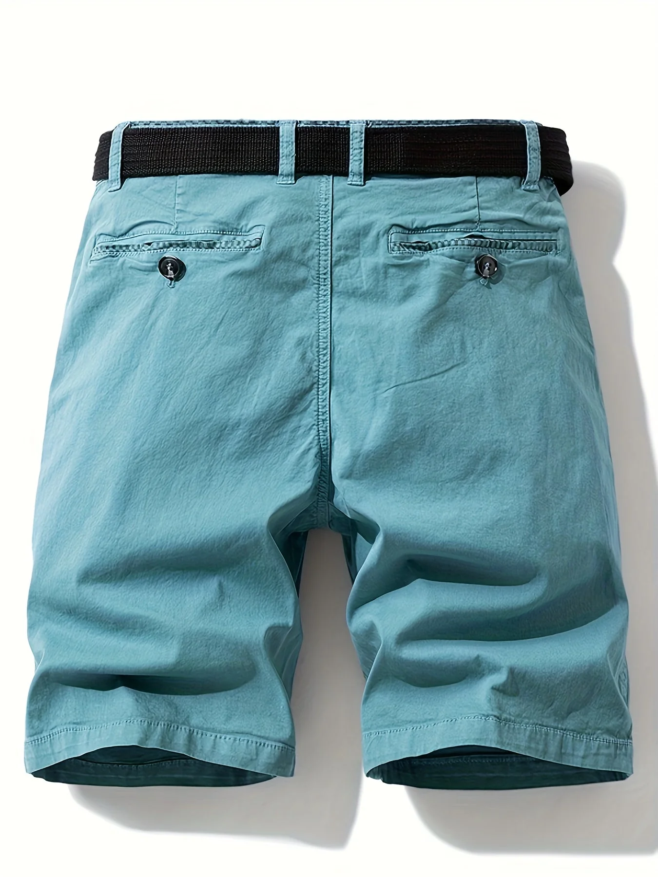 Shorts casuals pour homme avec ceinture – style décontracté été - Image 7