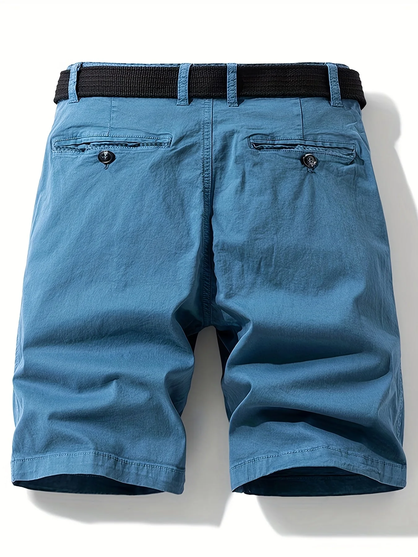 Shorts casuals pour homme avec ceinture – style décontracté été - Image 8