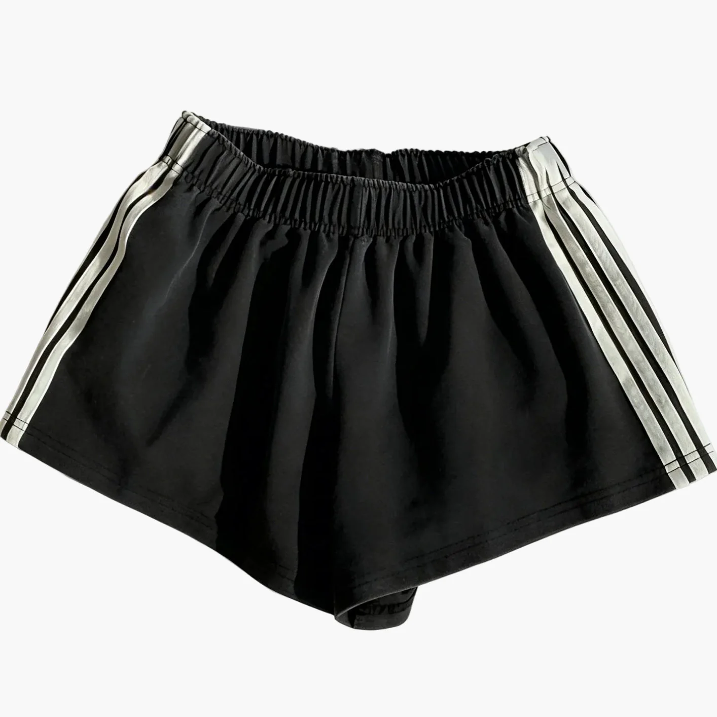 Shorts de sport femme à bandes latérales style décontracté pour running et loisirs - Image 12