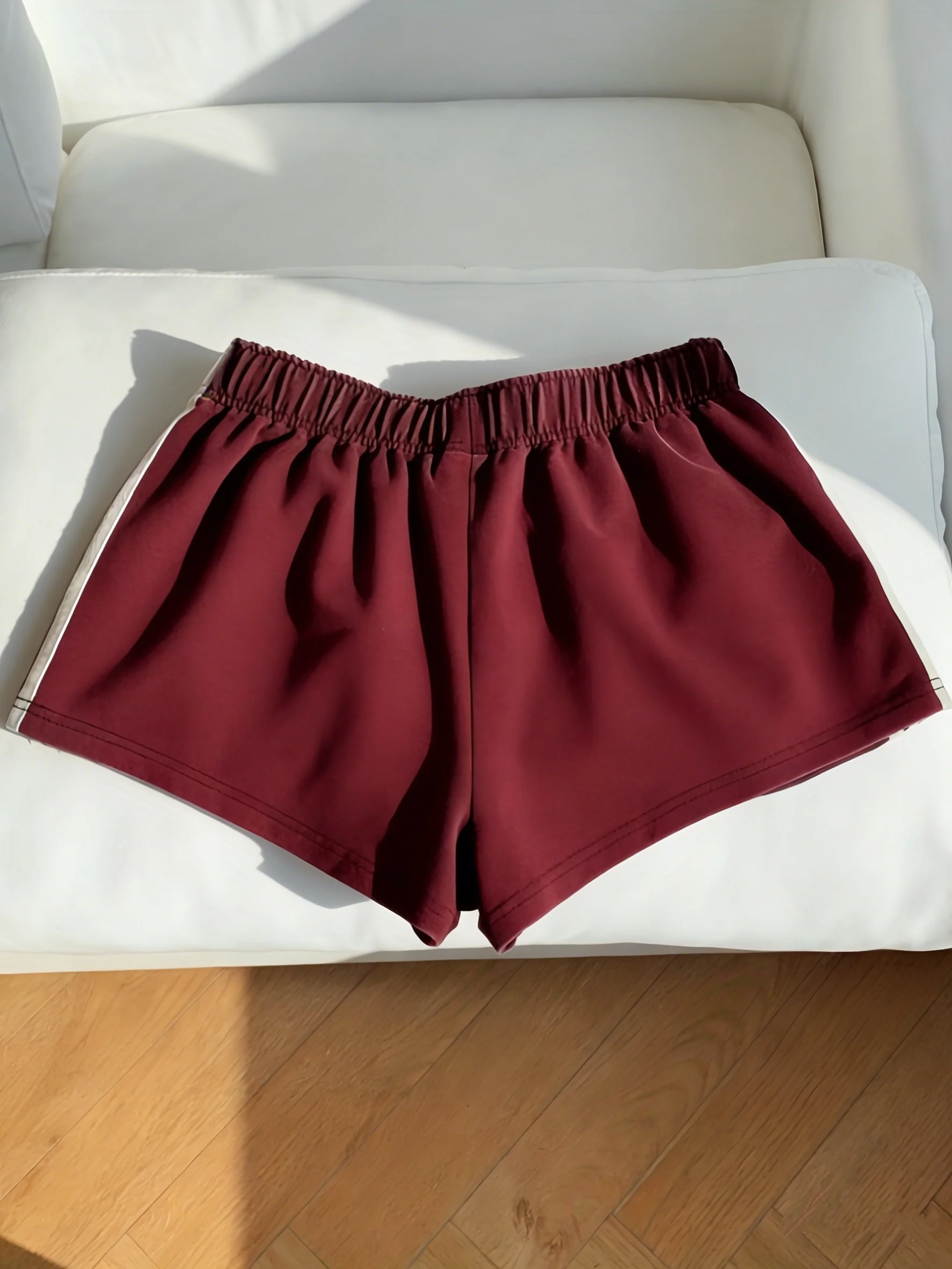 Shorts de sport femme à bandes latérales style décontracté pour running et loisirs - Image 7