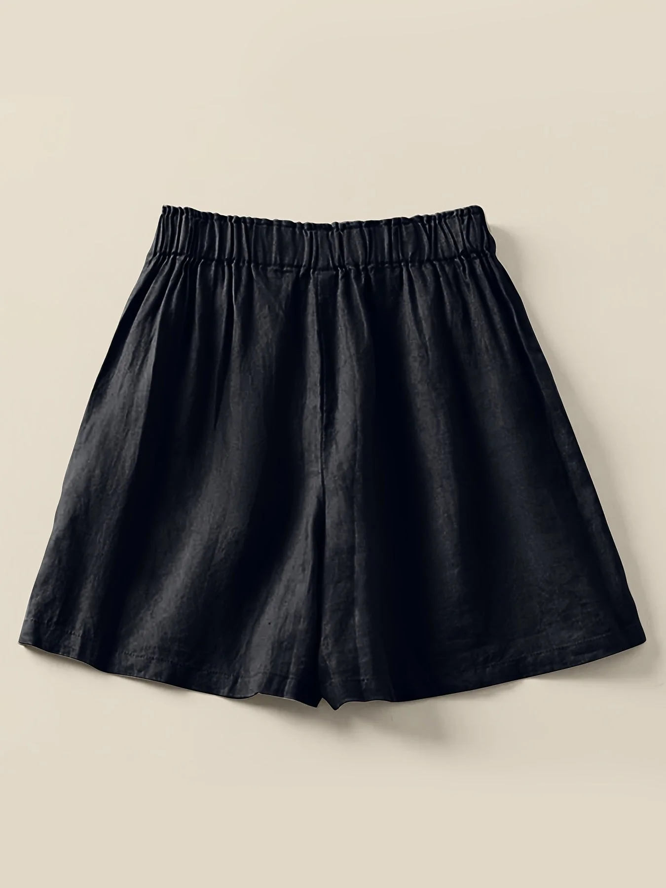 Shorts taille haute femme coupe ample style décontracté été - Image 10