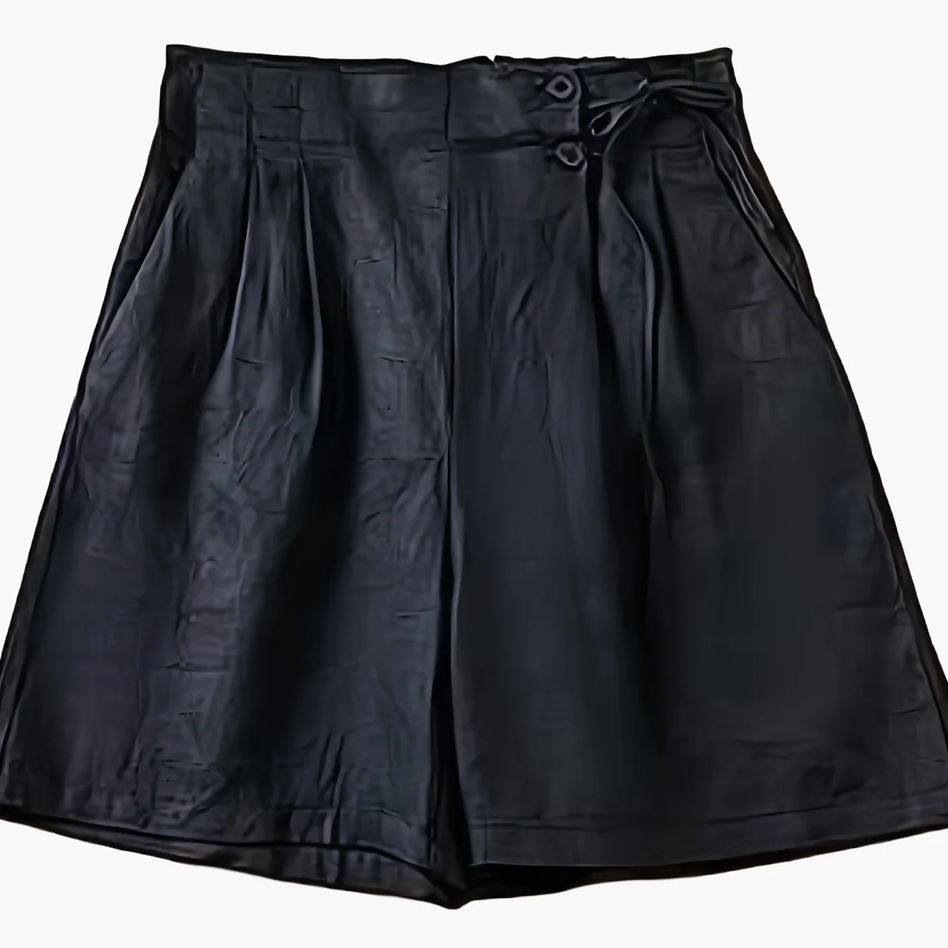 Shorts taille haute femme coupe ample style décontracté été - Image 11