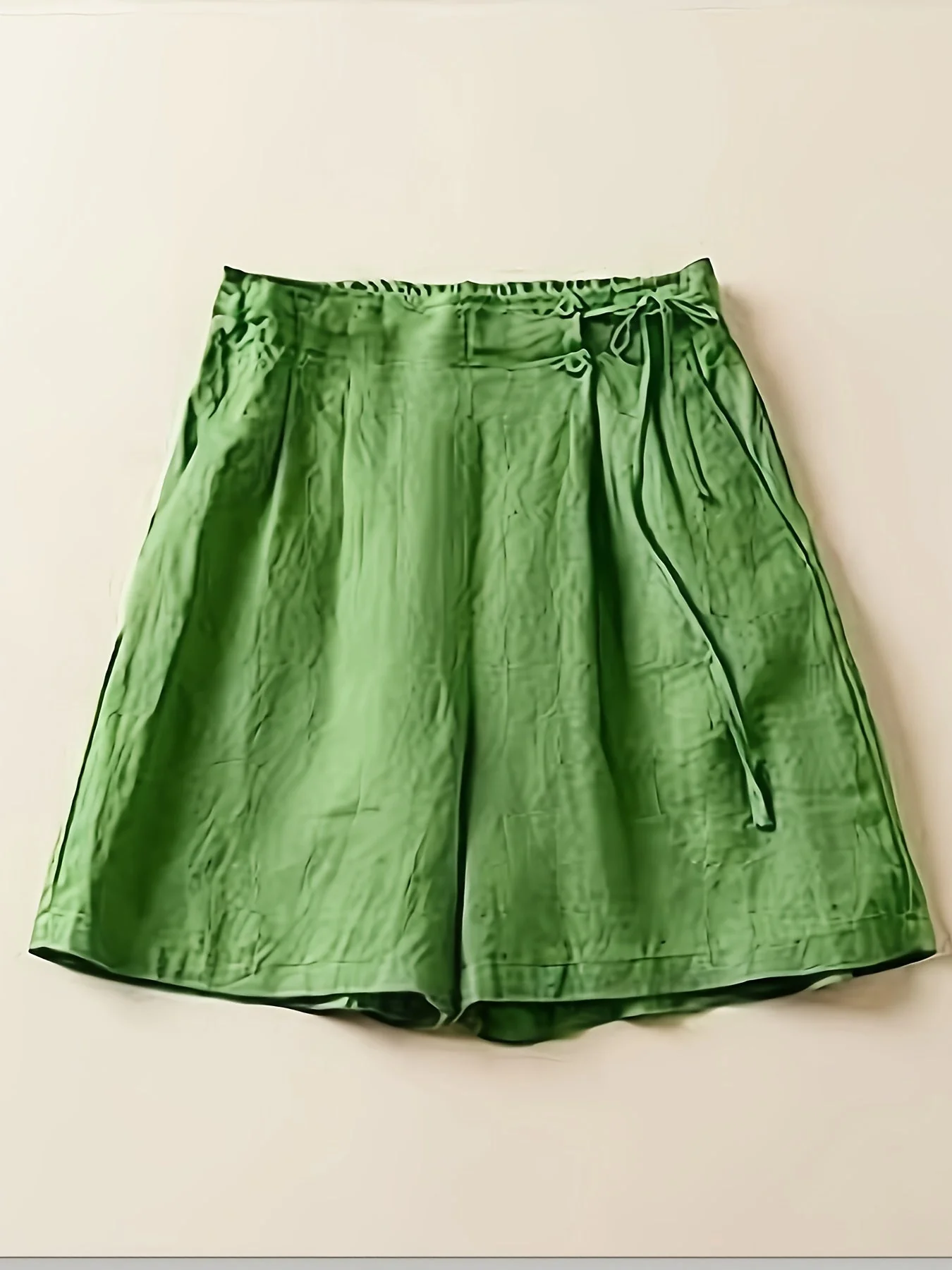 Shorts taille haute femme coupe ample style décontracté été - Image 5