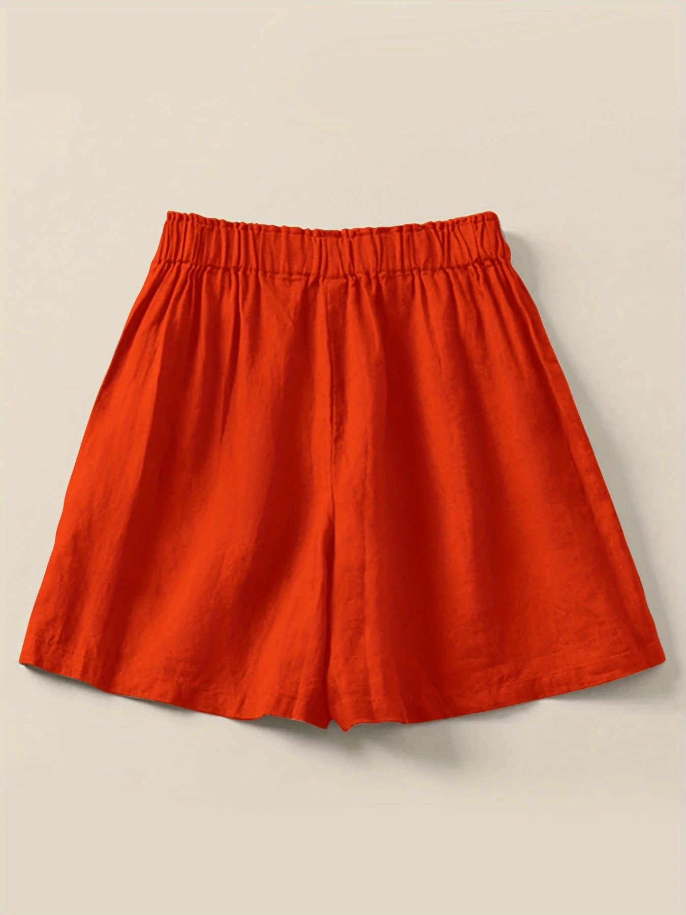 Shorts taille haute femme coupe ample style décontracté été - Image 6