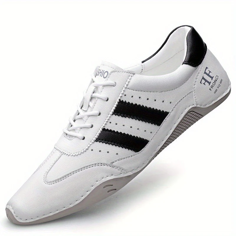 Sneakers décontractées homme style urbain à lacets pour loisirs et ville - Image 11