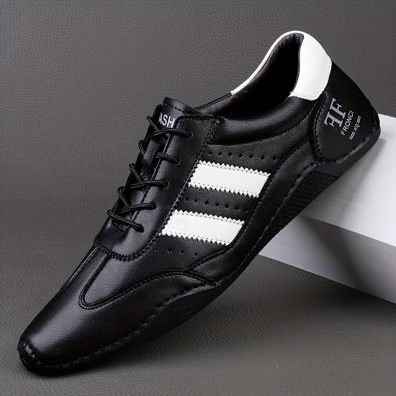 Sneakers décontractées homme style urbain à lacets pour loisirs et ville - Image 4