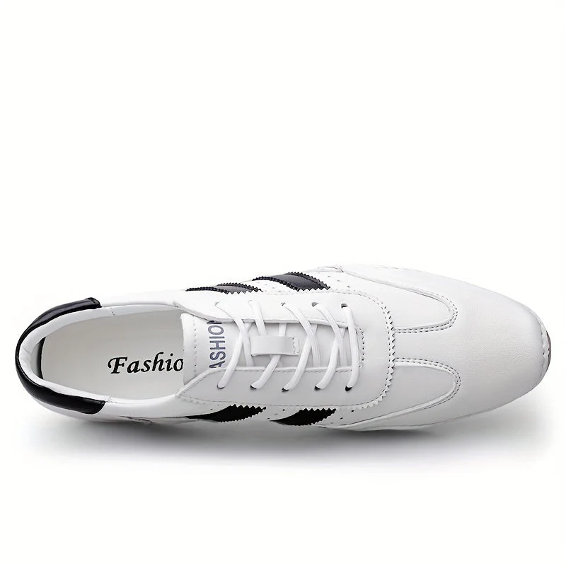 Sneakers décontractées homme style urbain à lacets pour loisirs et ville - Image 7