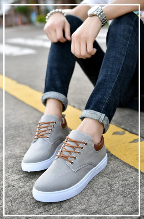 Sneakers décontractées homme style urbain polyvalent pour toutes occasions - Image 11