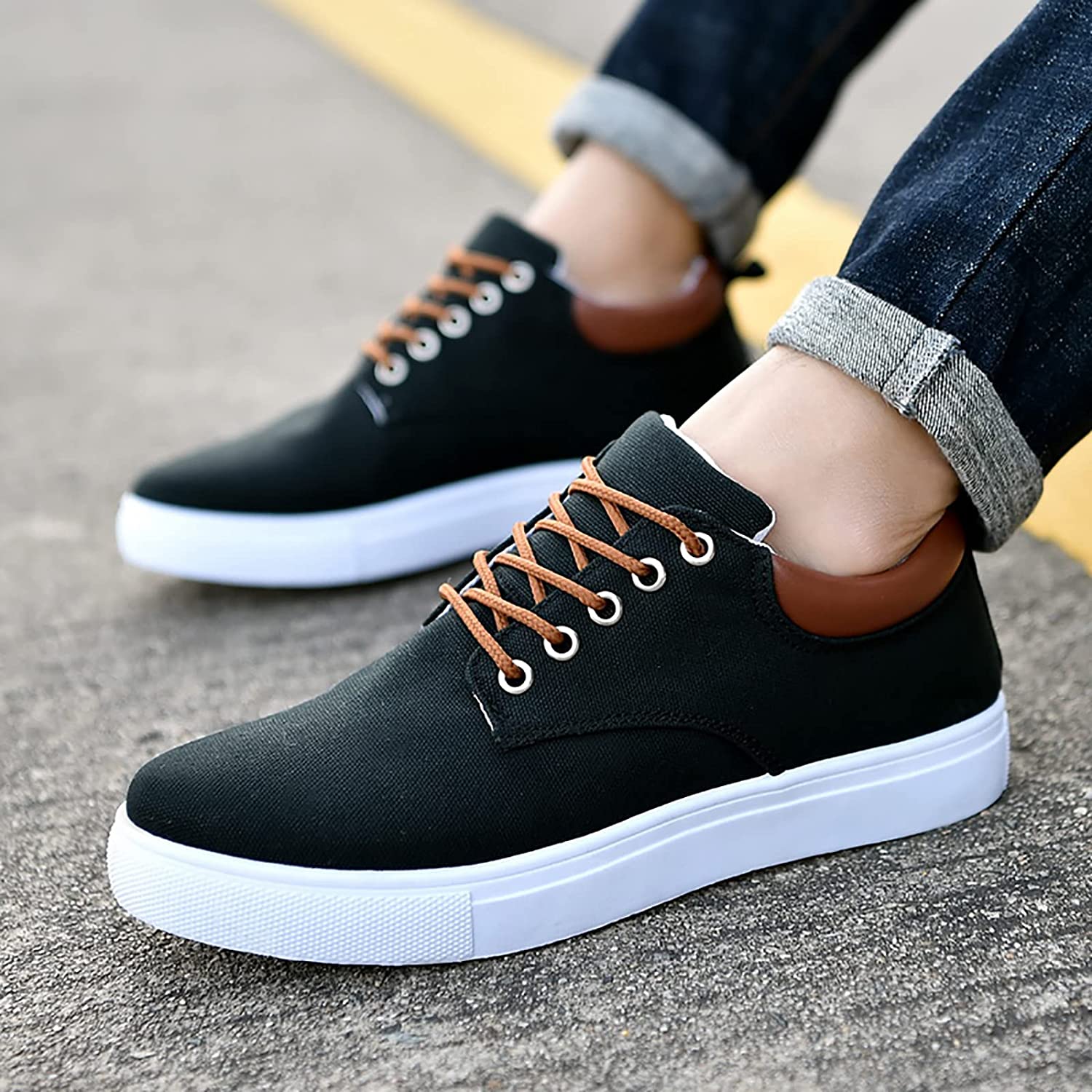 Sneakers décontractées homme style urbain polyvalent pour toutes occasions - Image 12