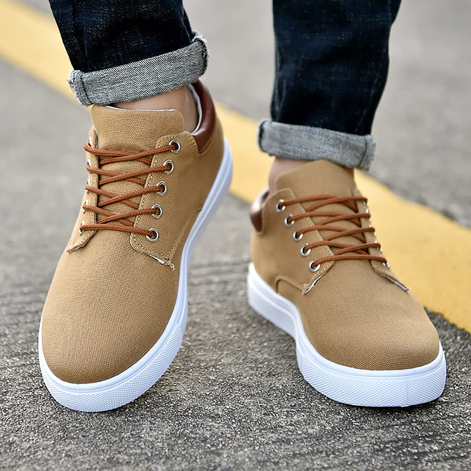 Sneakers décontractées homme style urbain polyvalent pour toutes occasions - Image 14