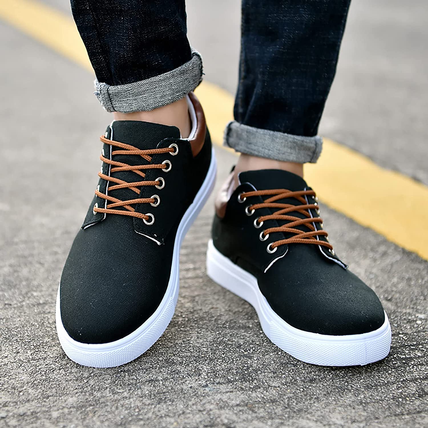 Sneakers décontractées homme style urbain polyvalent pour toutes occasions - Image 16