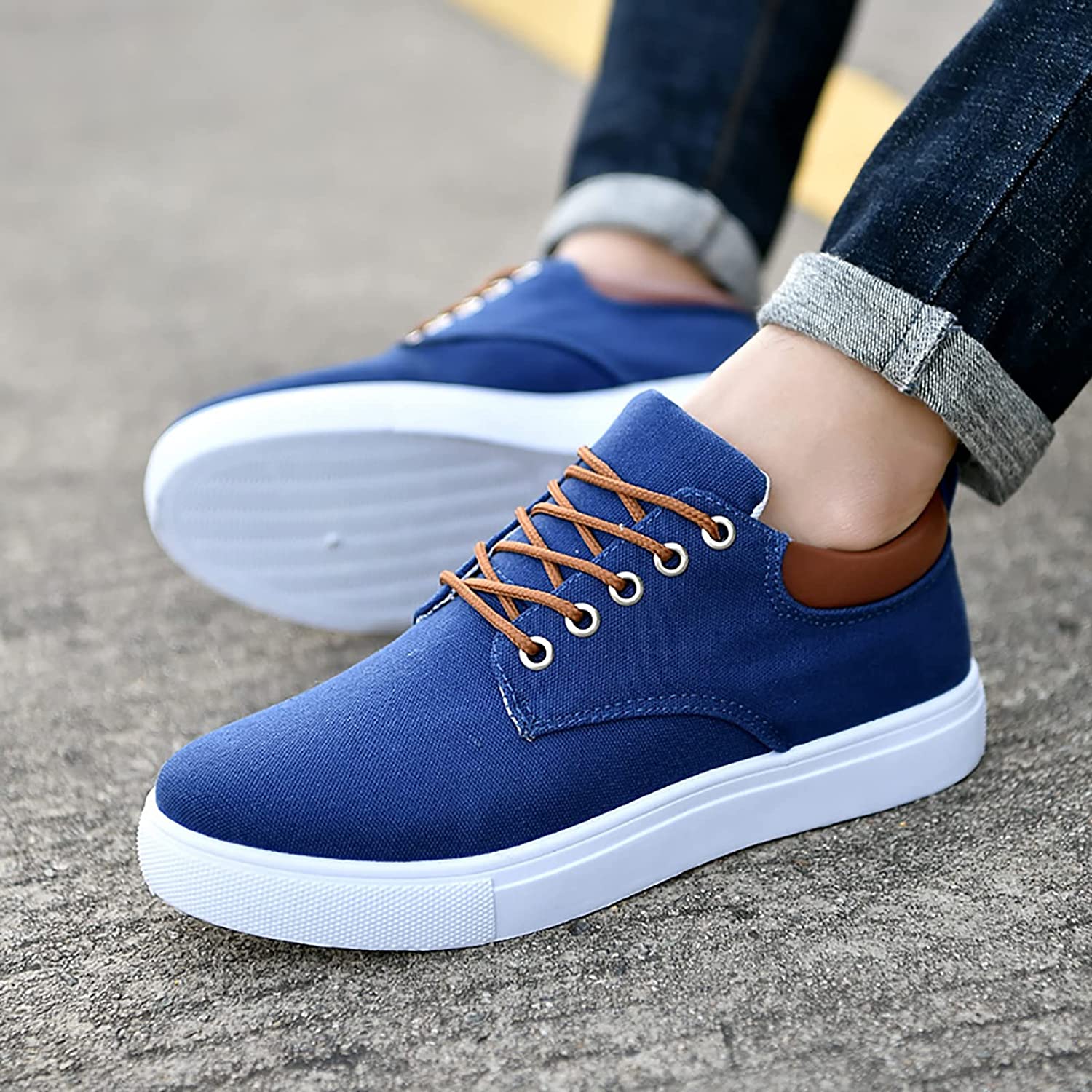 Sneakers décontractées homme style urbain polyvalent pour toutes occasions - Image 19