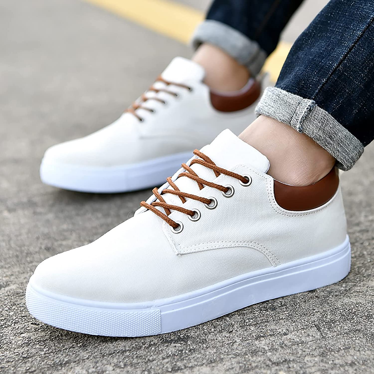 Sneakers décontractées homme style urbain polyvalent pour toutes occasions - Image 4