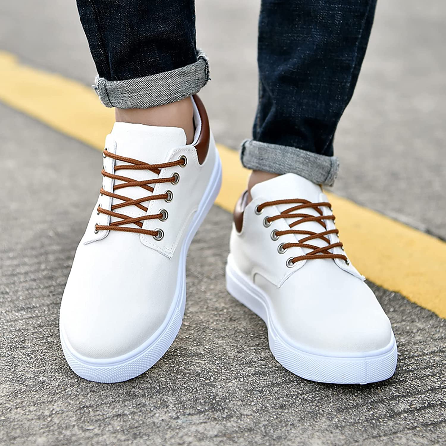 Sneakers décontractées homme style urbain polyvalent pour toutes occasions - Image 5