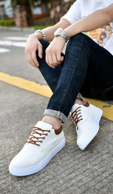 Sneakers décontractées homme style urbain polyvalent pour toutes occasions - Image 6