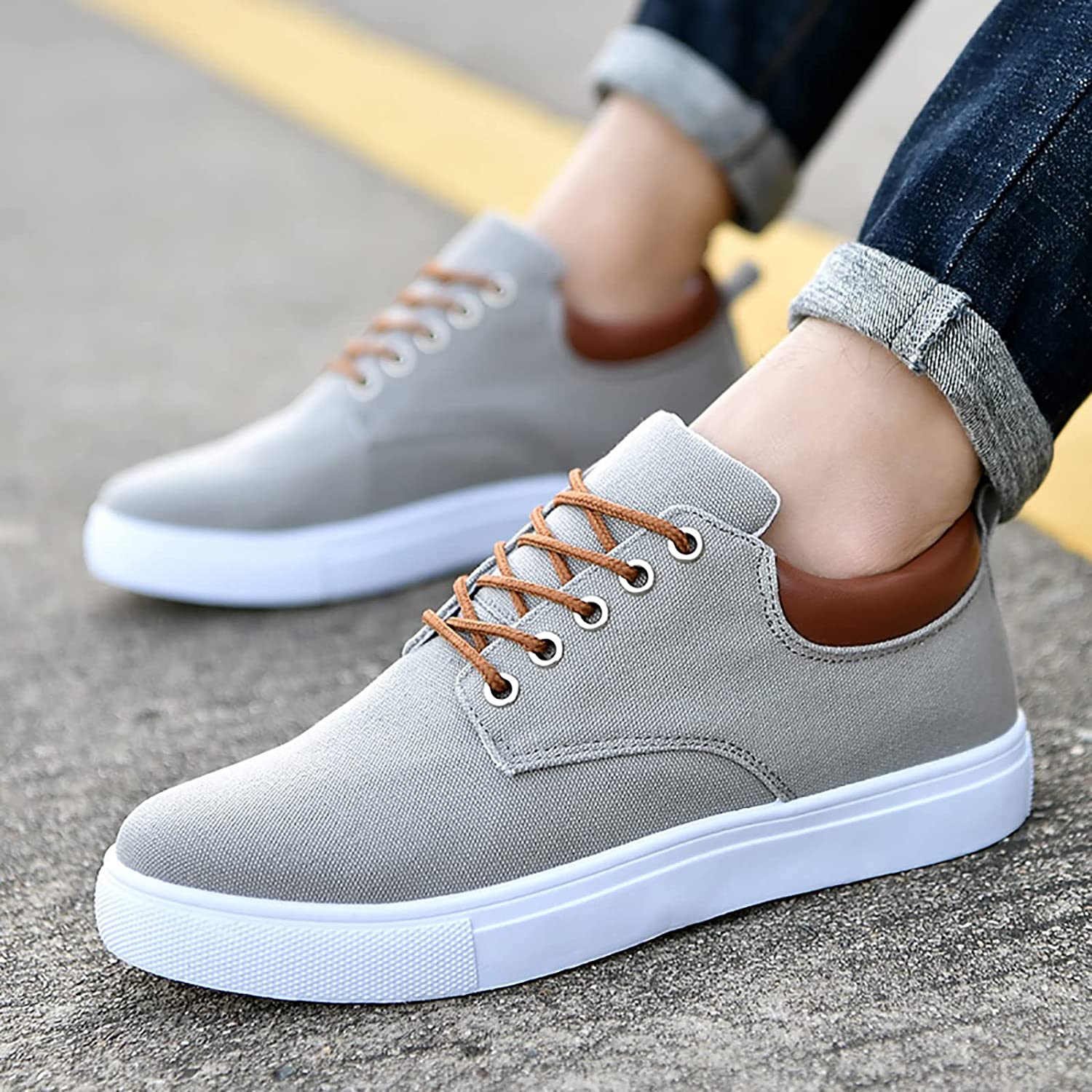 Sneakers décontractées homme style urbain polyvalent pour toutes occasions - Image 8